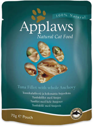 Picture of APPLAWS CAT POUCH TUNA/ANCHOVY