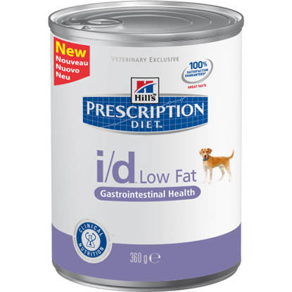 Picture of Hills Canine I/D low fat Tins 12 x 360g