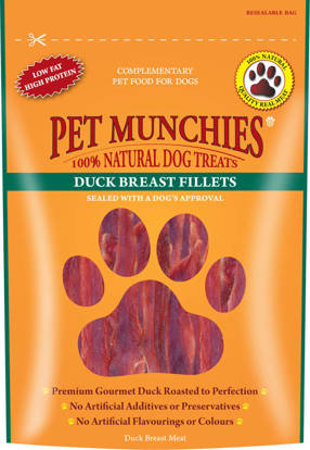 Picture of PET MUNCHIES DOG DUCK FILLETS 